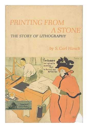 Beispielbild fr Printing from a Stone: The Story of Lithography zum Verkauf von Wonder Book