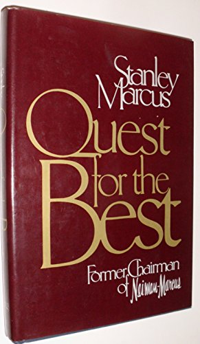 Stock image for Quest for the Best for sale by Better World Books: West