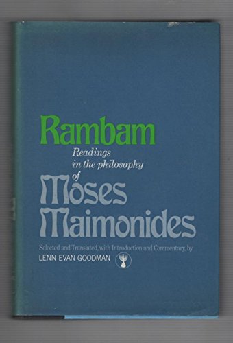 Beispielbild fr Rambam : Readings in the Philosophy of Moses Maimonides zum Verkauf von Better World Books
