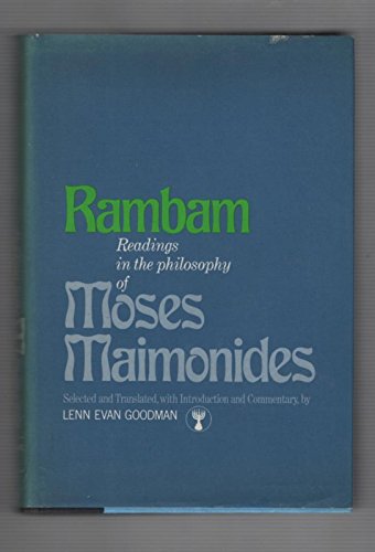 Rambam Readings in the Philosophy of Moses Maimonidies