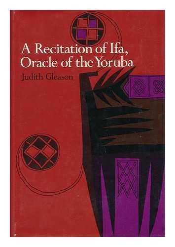 Imagen de archivo de A Recitation of Ifa, Oracle of the Yoruba a la venta por Mullen Books, ABAA
