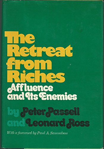 Beispielbild fr Retreat from Riches zum Verkauf von Better World Books
