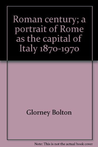 Stock image for Roman Century for sale by Books End Bookshop