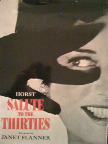 Imagen de archivo de Salute to the Thirties a la venta por STUDIO V