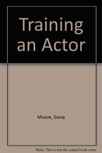 Beispielbild fr Training an Actor zum Verkauf von Books From California