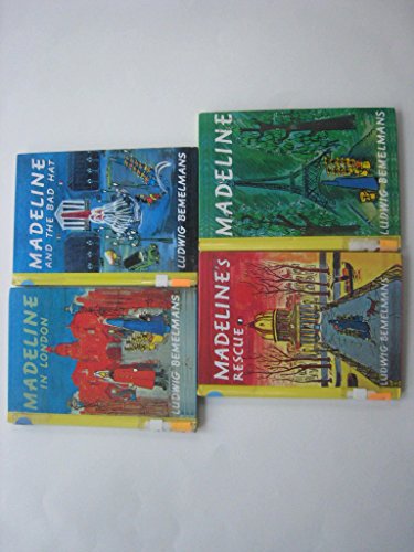 Imagen de archivo de Madeline's Book Collection (Madeline; Madeline's Rescue; Madeline and the Bad Hat; Madeline in London) a la venta por HPB Inc.