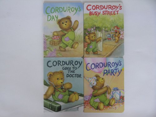 Stock image for Corduroy Board Book Collection 4 Books: Corduroy's Party / Corduroy's Busy Street / Corduroy's Day / for sale by Front Cover Books