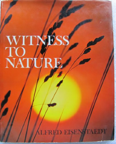 Beispielbild fr Witness to Nature (A Studio book) zum Verkauf von SecondSale