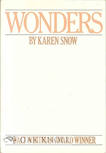 Stock image for Wonders: Snow for sale by ThriftBooks-Dallas