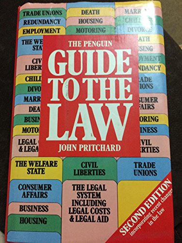 Penguin Guide To Law (9780670803323) by Pritchard, John