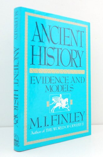 Stock image for Ancient History: Evidence and Models for sale by SecondSale