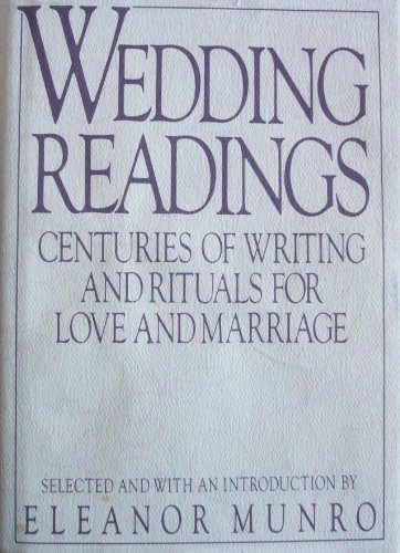 Imagen de archivo de Wedding Readings a la venta por SecondSale
