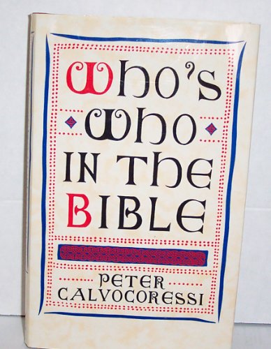 Stock image for Who's Who in the Bible for sale by Wonder Book