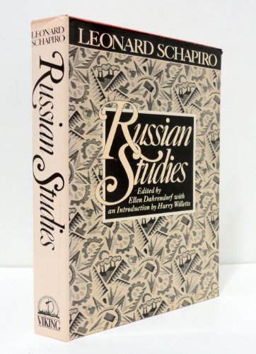 Imagen de archivo de Russian Studies a la venta por Better World Books