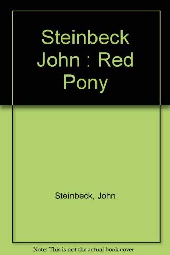 Stock image for The Red Pony for sale by All-Ways Fiction