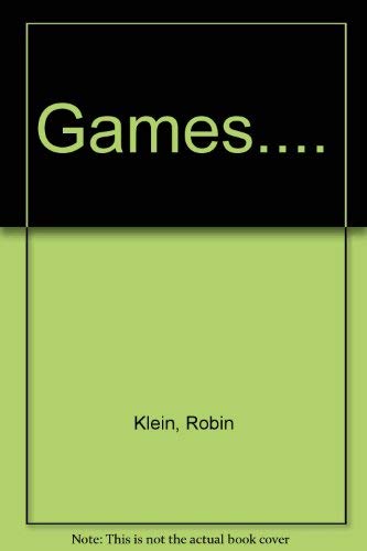 Beispielbild fr Games zum Verkauf von 2Vbooks