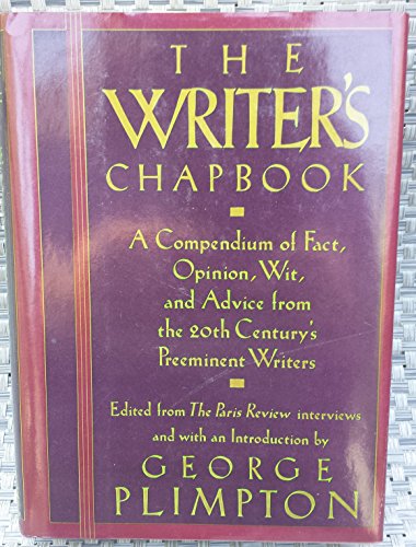 Writer's Chapbook - Plimpton, George