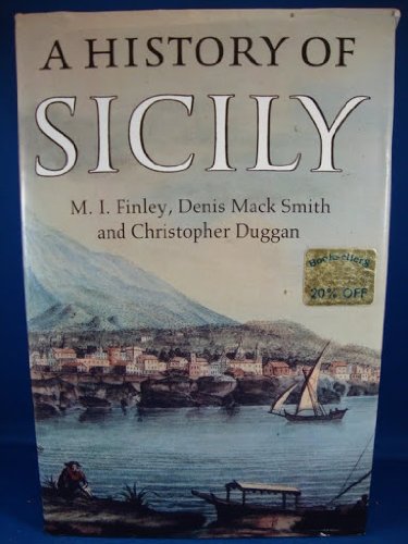 Beispielbild fr A History of Sicily zum Verkauf von SecondSale