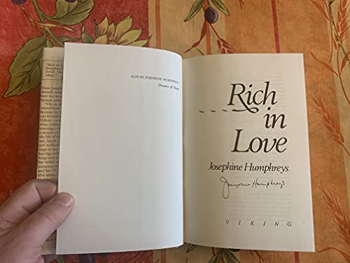 Stock image for Rich in Love for sale by Jenson Books Inc