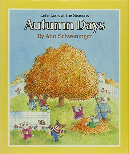 Imagen de archivo de Autumn Days : Let's Look at the Seasons a la venta por Better World Books