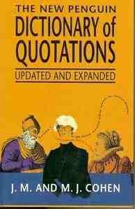 9780670829521: The New Penguin Dictionary of Quotations