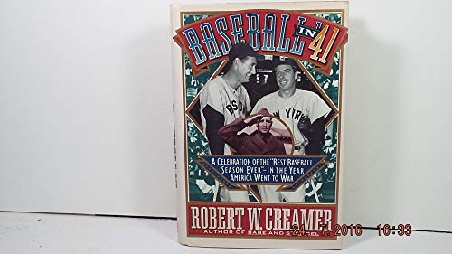 Beispielbild fr Baseball in '41: A Celebration of the "Best Baseball Season Ever" zum Verkauf von Wonder Book