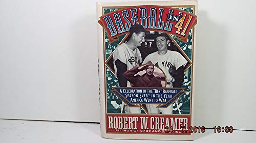 Imagen de archivo de Baseball in '41 a la venta por Direct Link Marketing