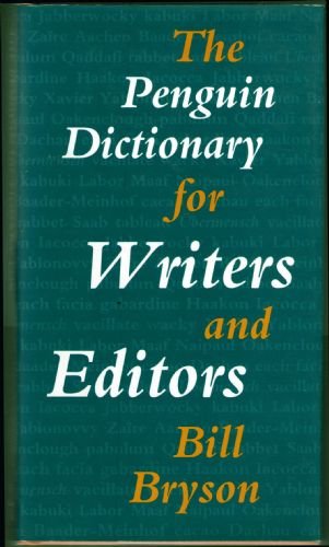 Imagen de archivo de Dictionary for Writers and Editors, The Penguin a la venta por OwlsBooks
