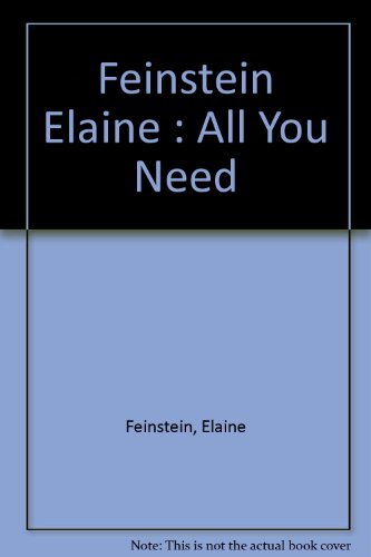 All You Need (9780670837991) by Feinstein, Elaine