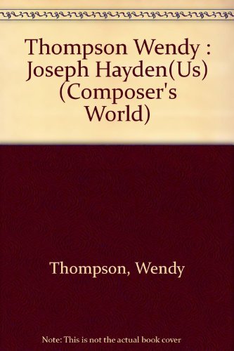 Beispielbild fr Joseph Haydn zum Verkauf von Better World Books