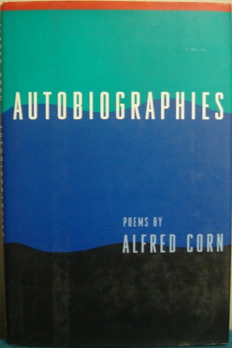 Stock image for Autobiographies: Poems for sale by Defunct Books