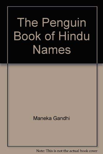 9780670847228: The Penguin Book of Hindu Names