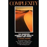 

Complexity: The Emerging Science at the Edge of Order and Chaos