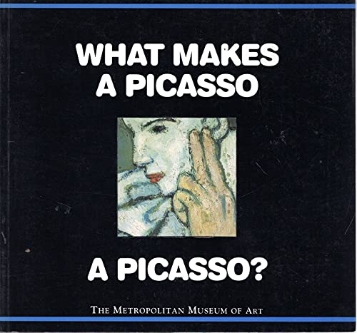 Beispielbild fr What Makes a Picasso a Picasso? zum Verkauf von SecondSale