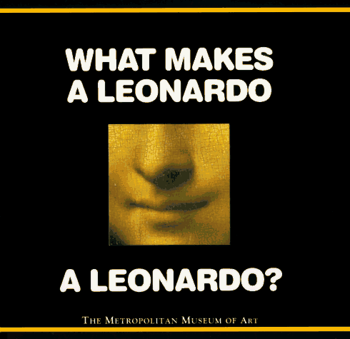 Imagen de archivo de What Makes a Leonardo a Leonardo? a la venta por Better World Books: West