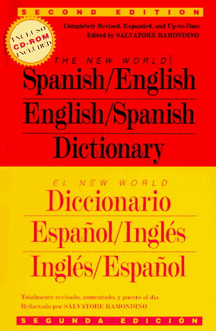 Stock image for The New World Spanish English/English Spanish Dictionary with CD-Rom: Revised Edition (Spanish and English Edition) for sale by Your Online Bookstore