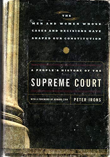 Stock image for A People's History of the Supreme Court for sale by SecondSale