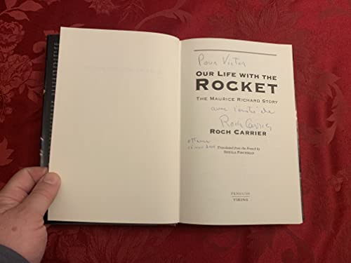 Stock image for Our Life with the Rocket : The Maurice Richard Story for sale by Better World Books