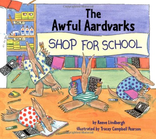 Beispielbild fr The Awful Aardvarks Shop for School zum Verkauf von Better World Books