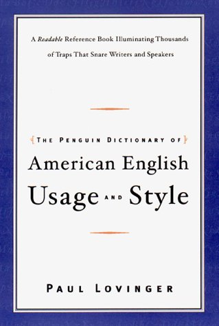 Stock image for The Penguin Dictionary of American Usage and Style for sale by ThriftBooks-Atlanta
