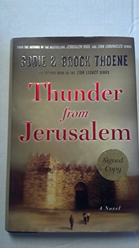 Beispielbild fr Thunder from Jerusalem (Zion Legacy Book 2) zum Verkauf von Wonder Book