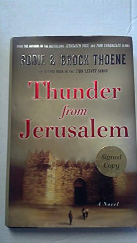 Stock image for Thunder from Jerusalem : A Novel of the Struggle for Jerusalem for sale by Better World Books
