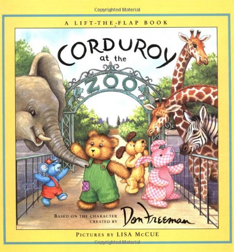 Beispielbild fr Corduroy at the Zoo (A Lift-the-Flap Book) zum Verkauf von Red's Corner LLC