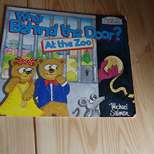 Stock image for At the Zoo: Who's behind the Door? for sale by WorldofBooks