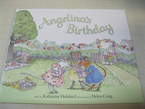 Stock image for Angelina's Birthday (Picture Puffin) for sale by Goldstone Books