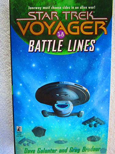 Beispielbild fr Battle Lines (Star Trek: Voyager) zum Verkauf von Half Price Books Inc.