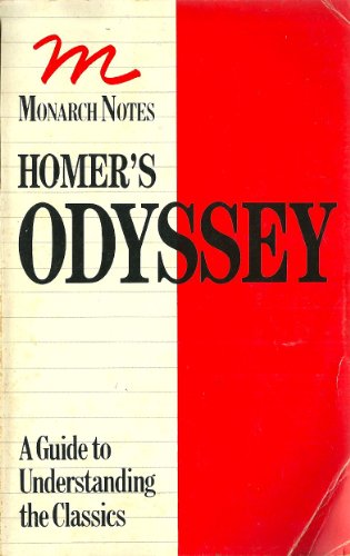 Stock image for Homer's Odyssey (Monarch Notes) for sale by Wonder Book