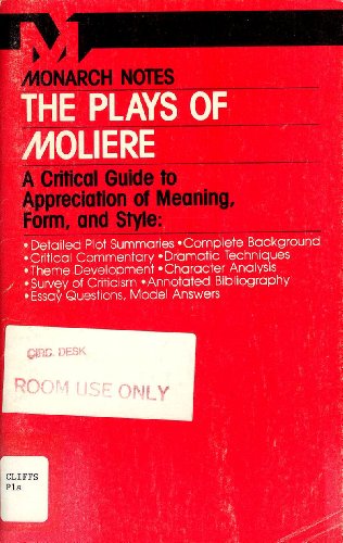 Plays of Moliere (9780671005689) by Moliere; Klibbe, Lawrence Hadfield