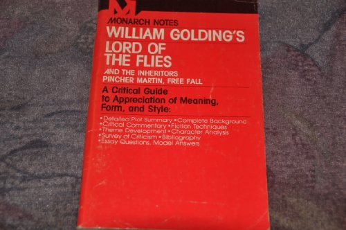 Stock image for William Golding's Lord of the Flies and The Inheritors, Pincher Martin, Free Fall. for sale by Antiquariat Christoph Wilde