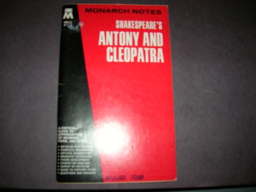 Beispielbild fr Shakespeare's Antony and Cleopatra zum Verkauf von Wonder Book